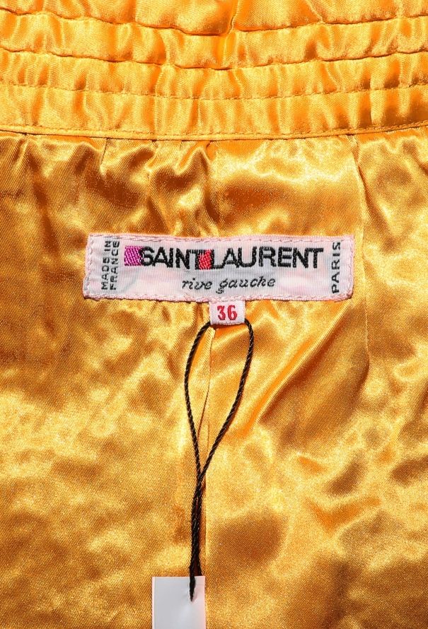 Saint Laurent Collector S/S 1979 Quilted Seashell Jacket - 8