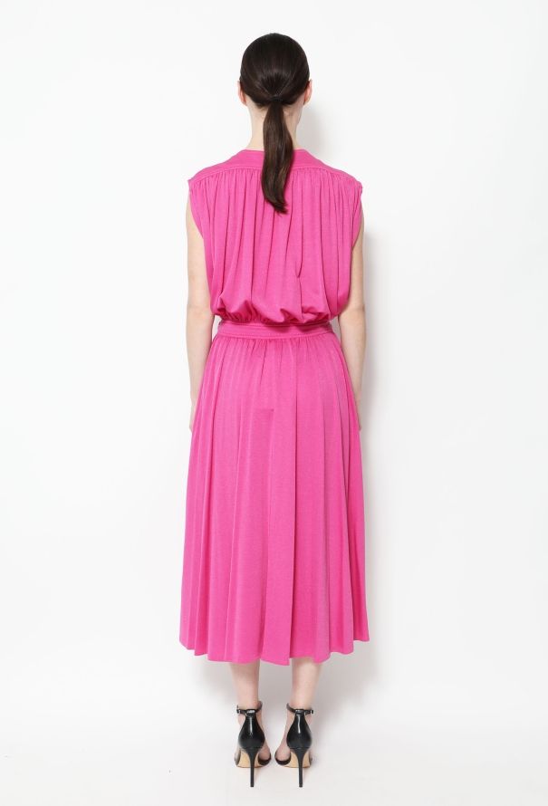 Exquisite Vintage 70s Jersey Wrap Dress - 4