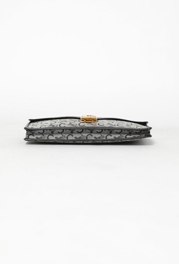 Céline '70s Monogram Envelope Clutch - 6
