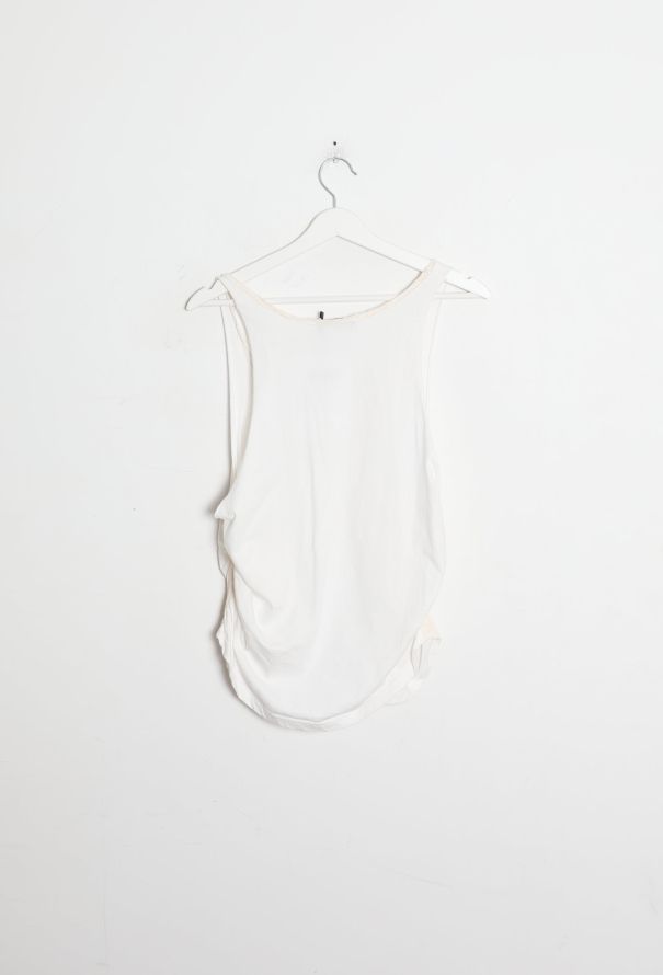 Balenciaga Le Dix Textured Cotton Tank - 6