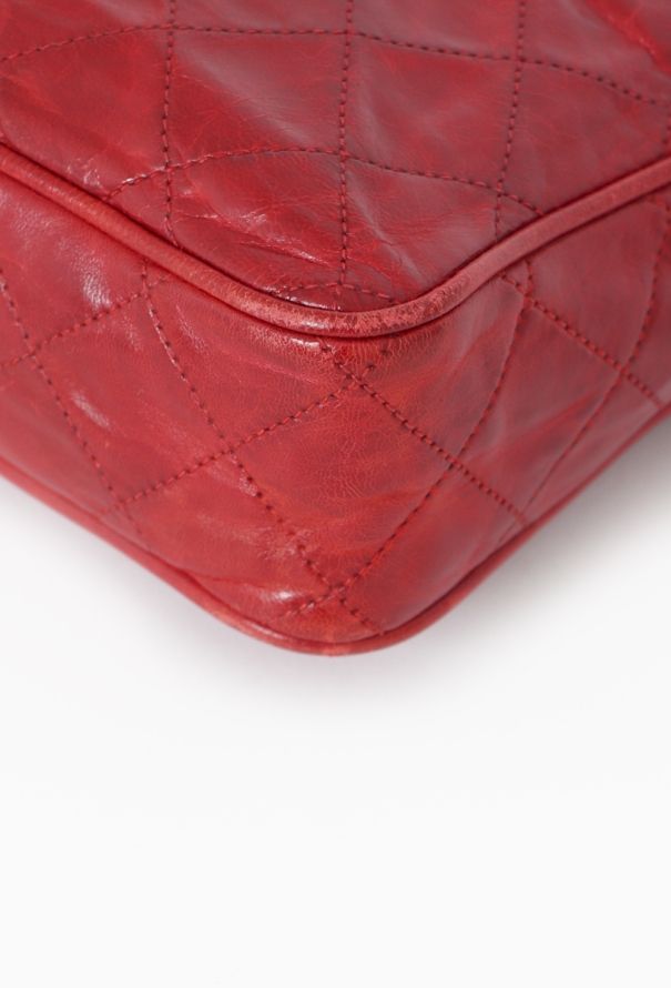 Chanel Vintage Red Camera Bag - 7