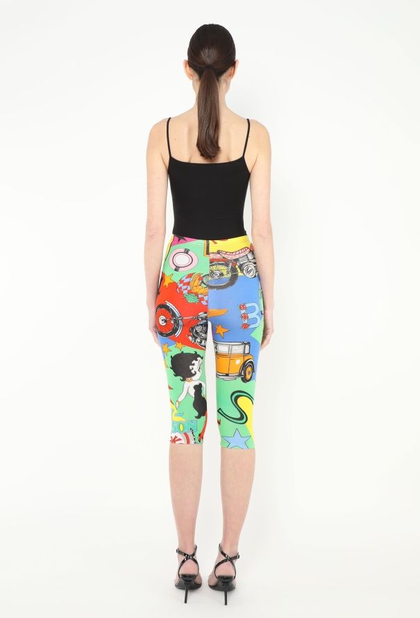 Gianni Versace 1991 Betty Boop Pop Art Capris - 4