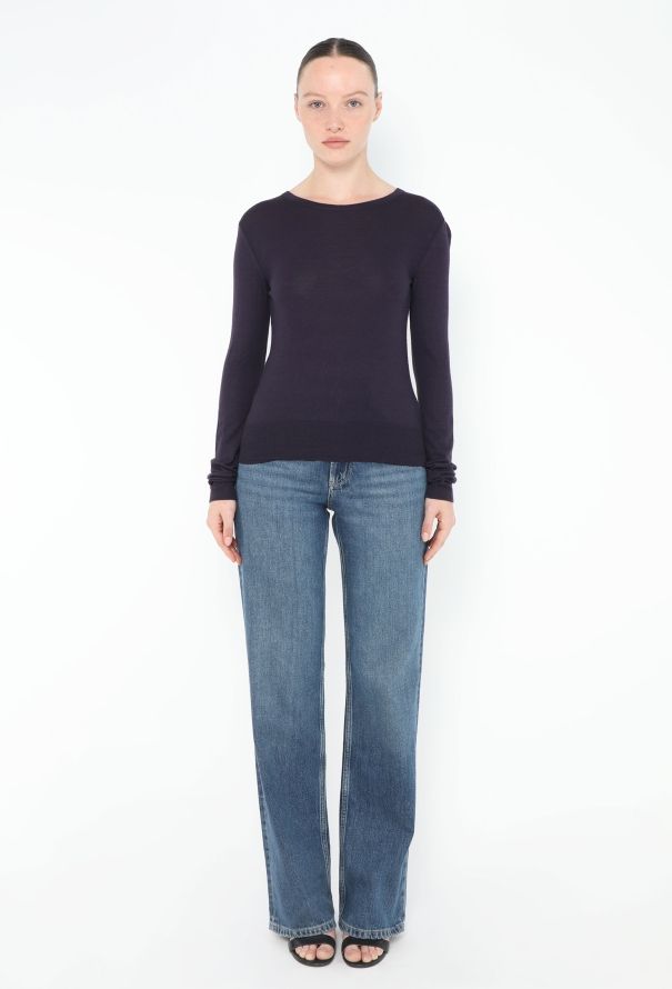 Chanel Cashmere 'CC' Button Sweater - 3