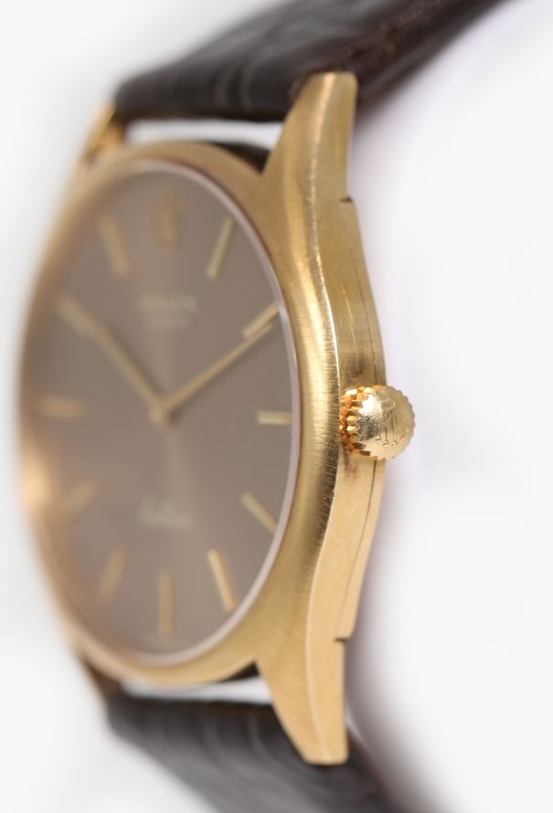 Rolex Elegant 1970s 18k Yellow Gold Cellini Watch - 4