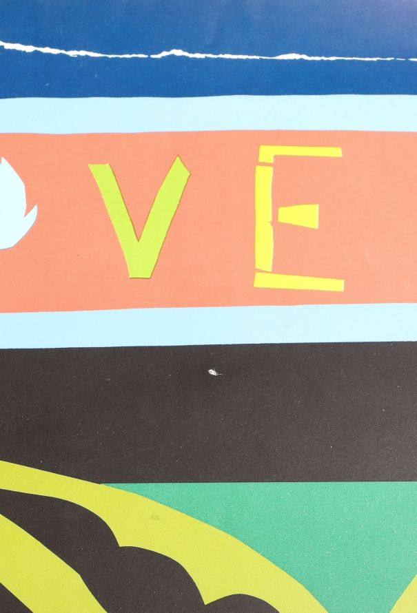 Saint Laurent Rare 1995 Original Love Poster - 4