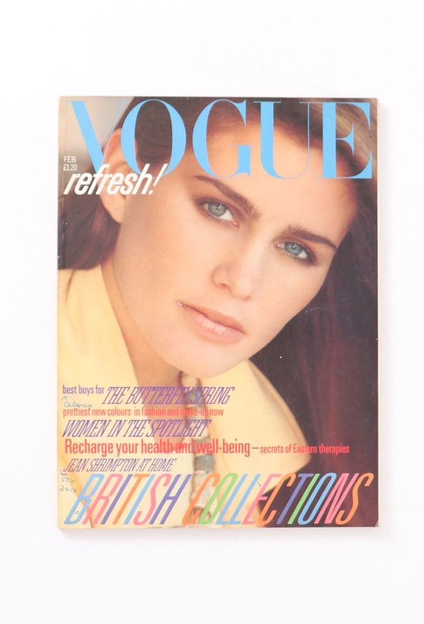 VOGUE UK 1982 Patrick Demarchelier Fashion Trio - 4