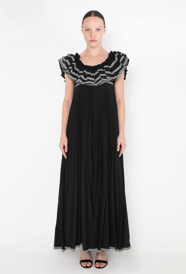 Jean Varon '70s Ruffled Gown - 3