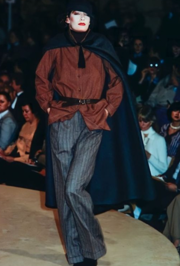 Saint Laurent COLLECTOR F/W 1976 Russian Tassel Cape - 2