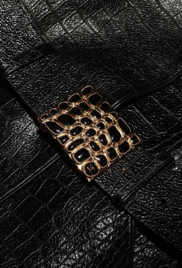 Chanel Pre-Fall 2019 Paris-New York Leather Coat - 9