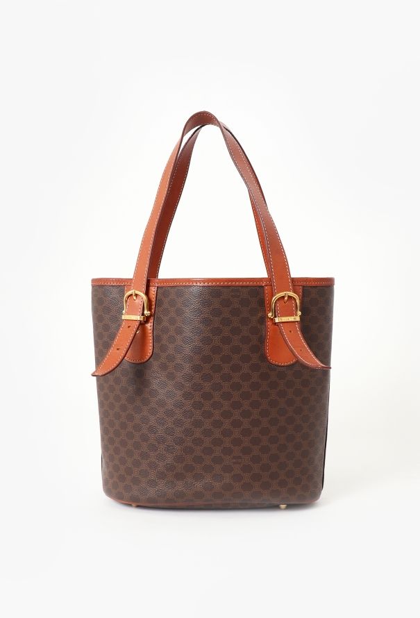 Céline 1995 Triomphe Macadam Monogram Tote - 5