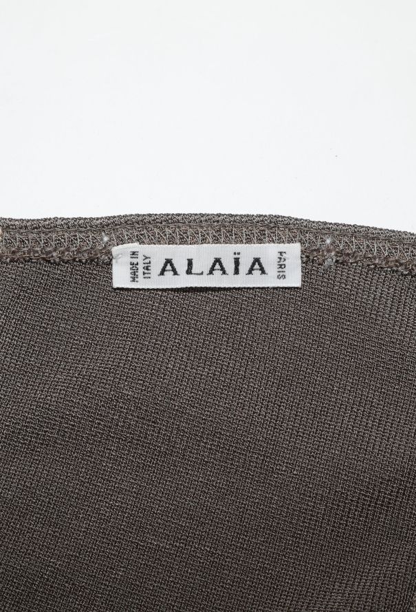 Alaïa 1990 Bustier Corset Top - 5