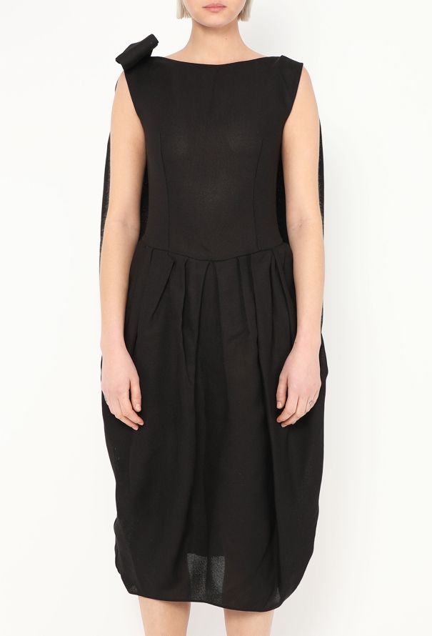 Maison Margiela 2024 Bow Appliqué Balloon Dress - 4