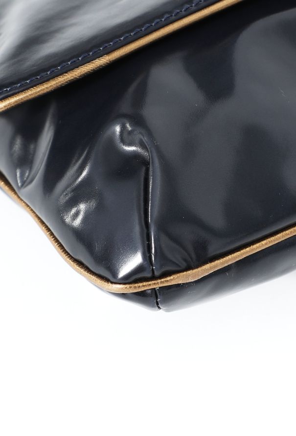 Chloé Early 2000s Patent Clutch - 8