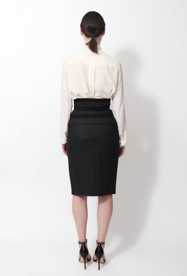 Chanel High waisted 'CC' Skirt - 3