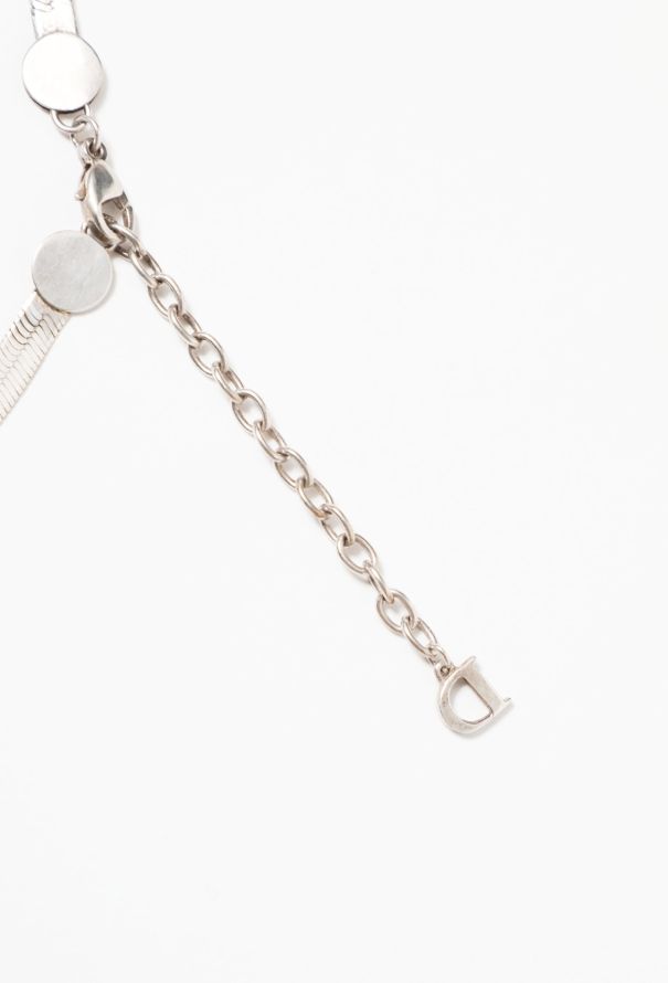 Christian Dior Vintage Silver Eagle Necklace - 3
