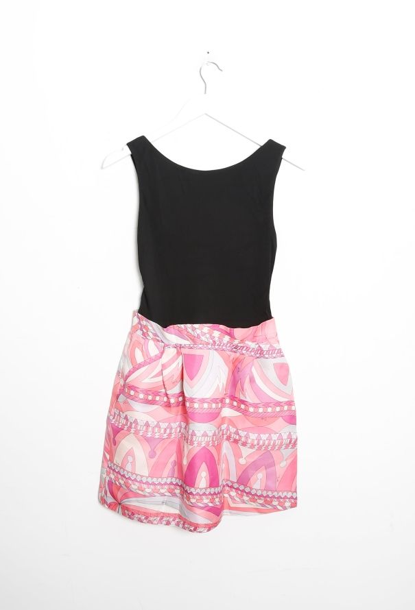 Emilio Pucci Resort 2012 Graphic Crêpe Tulip Dress - 8