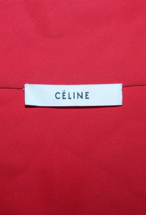 Céline Pre-Fall 2010 Silk Lavallière Blouse - 6