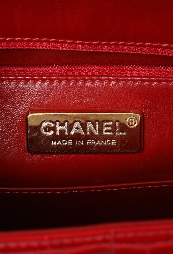 Chanel Jumbo Timeless Bag in Red Alligator – Bespoke Order - 13