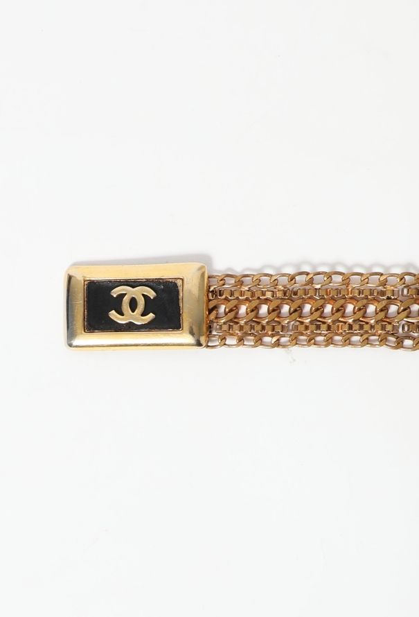 Chanel RARE '60s Chainlink 'CC' Belt - 4