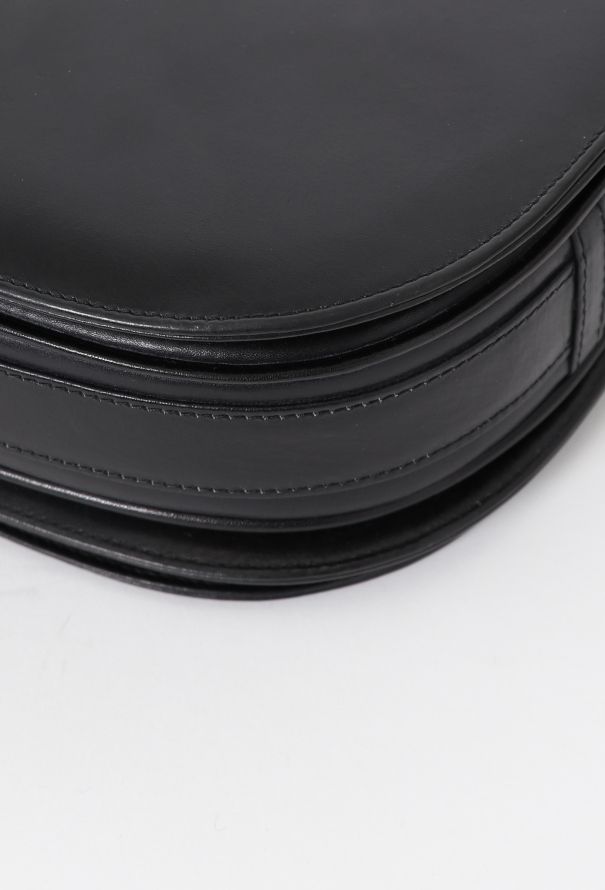 Céline '70s Black Carriage Shoulder Bag - 7