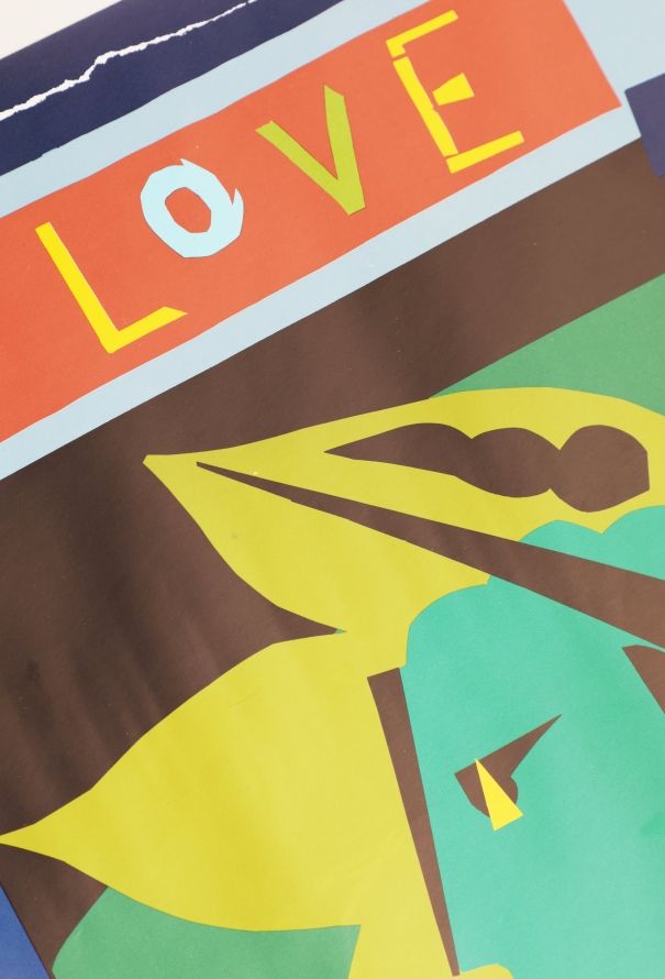 Saint Laurent Rare 1995 Love Poster, in Original Packaging - 5