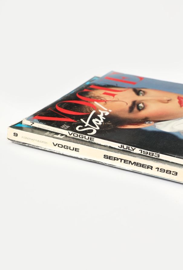 VOGUE UK 1983 Bruce Weber & Demarchelier Set - 7