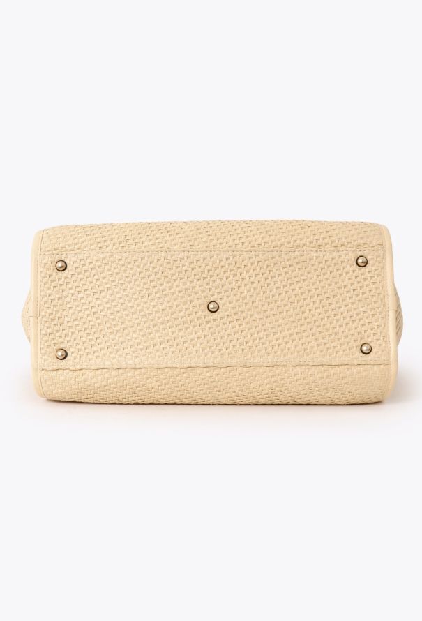 Chanel Raffia Medium Deauville Tote Bag - 6