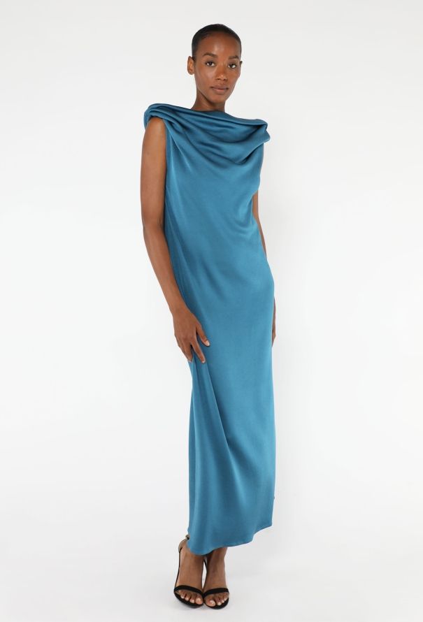 The Row S/S 2023 Draped Bamaris Gown - 3