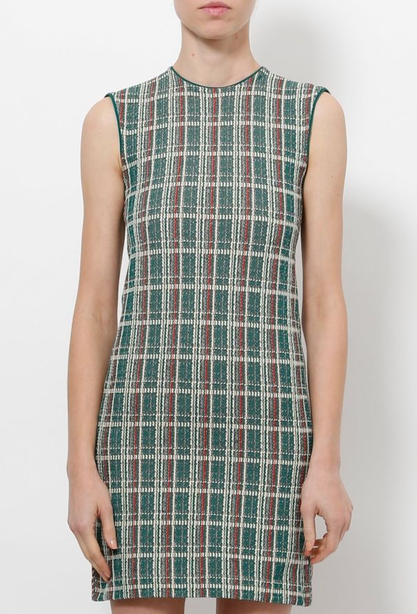 Céline S/S 2014 Tartan Dress - 3