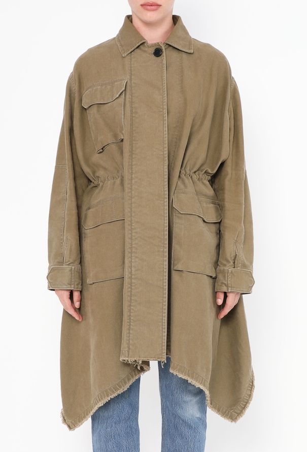 Valentino S/S 2017 Asymmetrical Cargo Jacket - 4