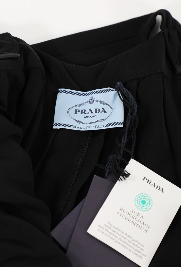 Prada 2024 Wide-Leg Crêpe Jumpsuit - 5