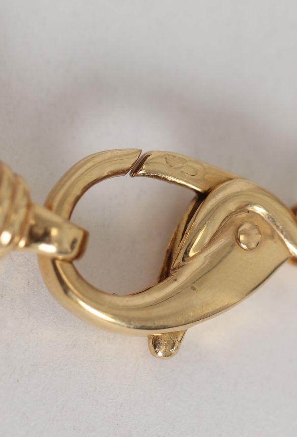 Vintage Fine Jewelry O.J Perrin 18k Yellow Gold Chainlink Necklace - 5