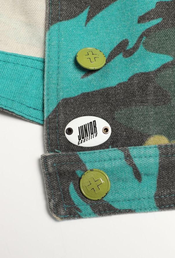 Jean Paul Gaultier 1989 Camouflage Cropped Jacket - 7