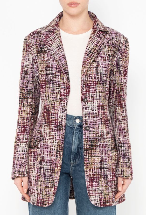 Chanel RARE S/S 1998 Tweed Bodycon Jacket - 5