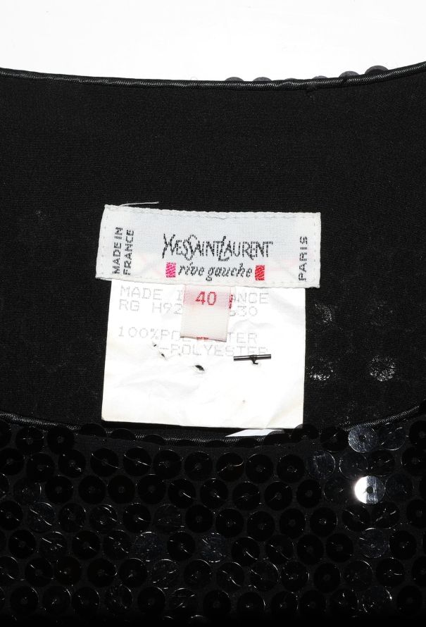 Saint Laurent 1992 Sequin Tank Top - 4