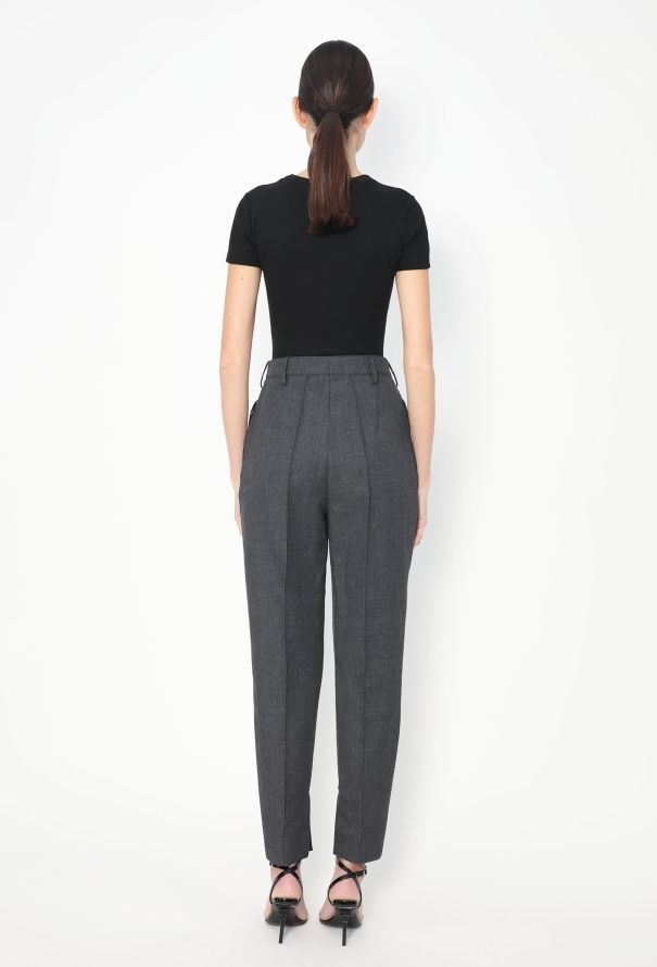 Prada F/W 2023 Tailored Knit Collar Suit - 11