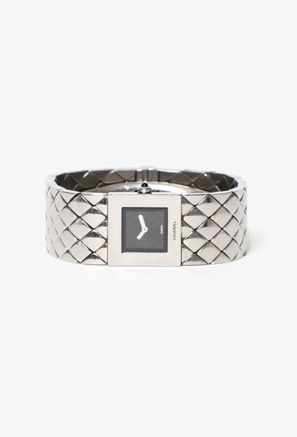 Chanel 1993 Steel Quilted Watch - 1