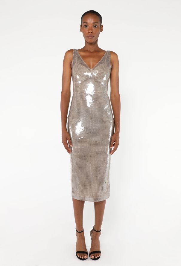 Prada 2023 Iridescent Sequin Dress - 2