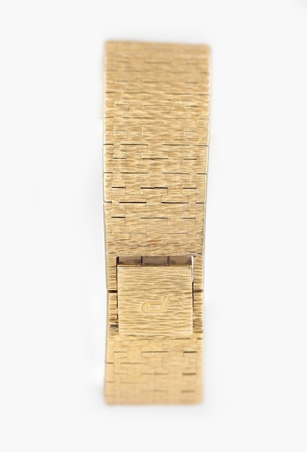 Piaget Ultra Rare 1970s 18k Yellow Gold & Jade Watch - 4