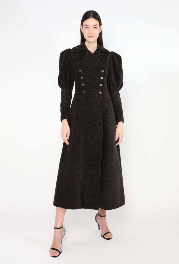 Saint Laurent Fall 1970  Corduroy Coat - Collector - 7