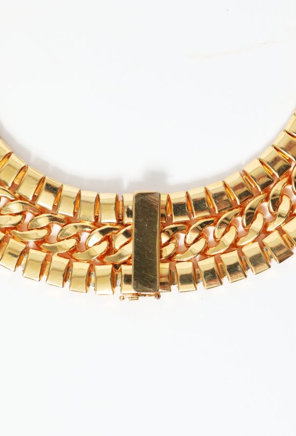 Metallic Chainlink Choker - 3