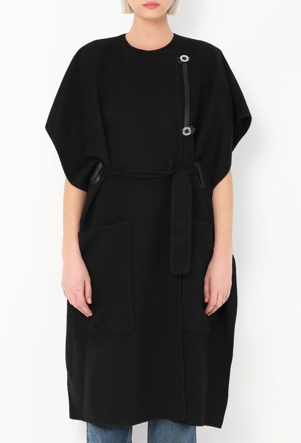 Hermès 2022 Belted Cashmere Cape - 4