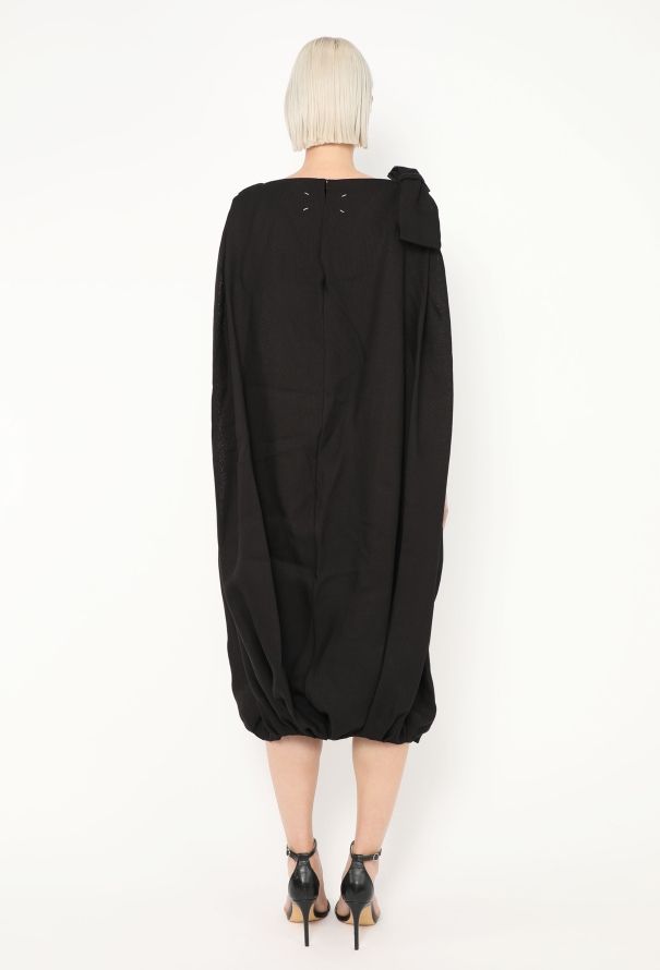 Maison Margiela 2024 Bow Appliqué Balloon Dress - 2