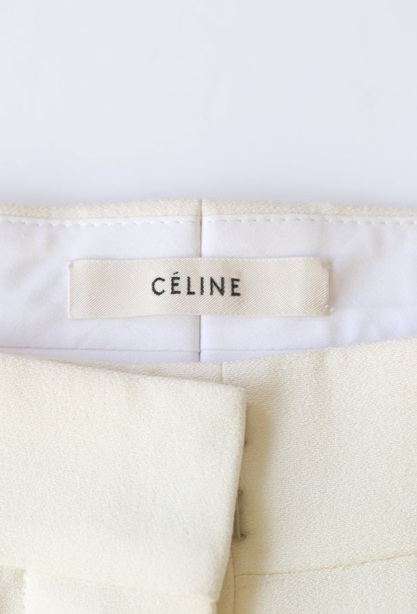 Céline Tapered Silk Crêpe Trousers - 4