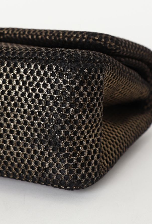 Chanel Perforated Jersey Jumbo Double Flap Bag - 9