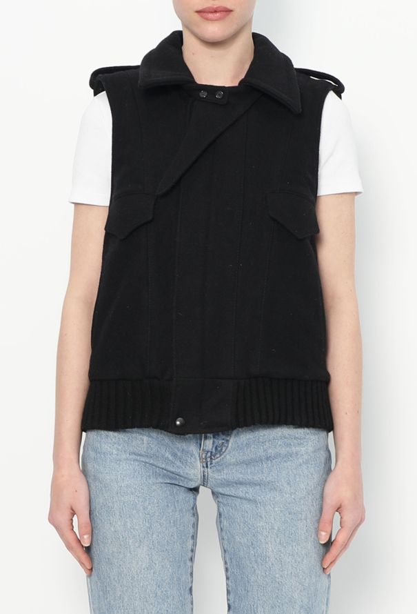 Balenciaga F/W 2002 Padded Bomber Vest - 4