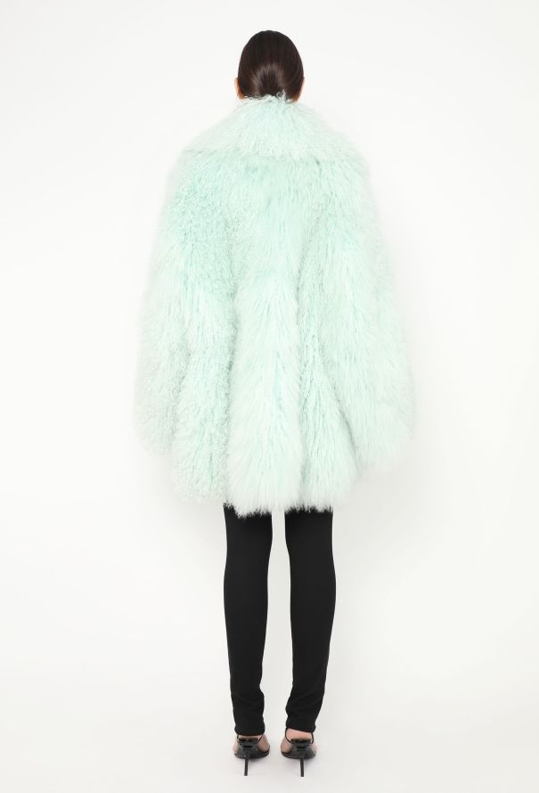 Alaïa S/S 2022 Mongolian Shearling Coat - 6
