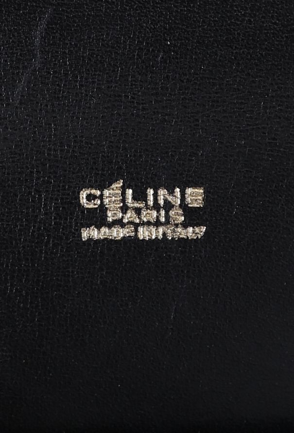 Céline '70s Black Carriage Shoulder Bag - 11