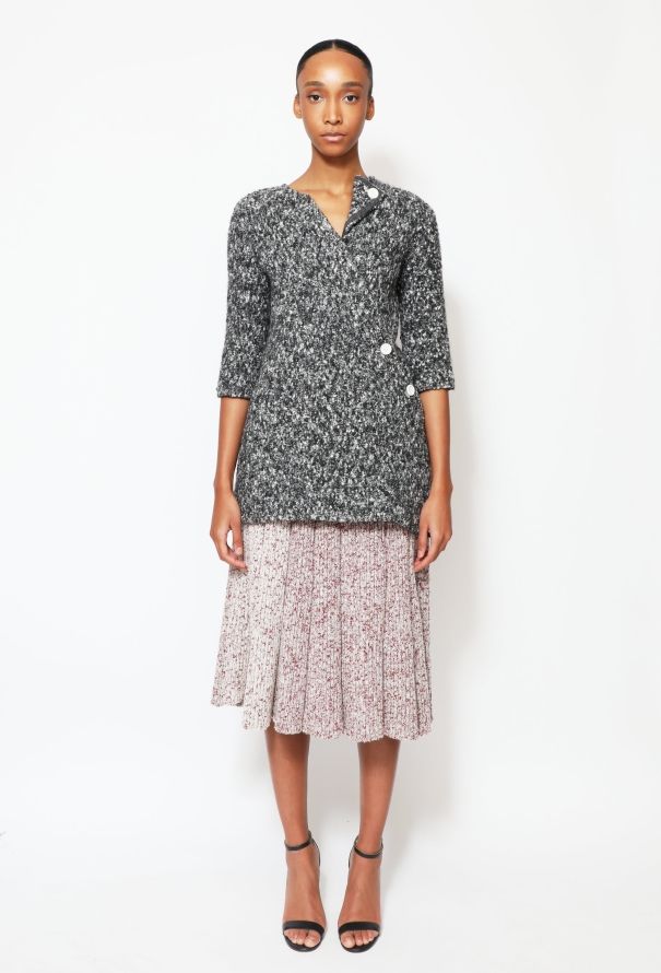 Céline F/W 2014 Bouclé Wrap Top - 1