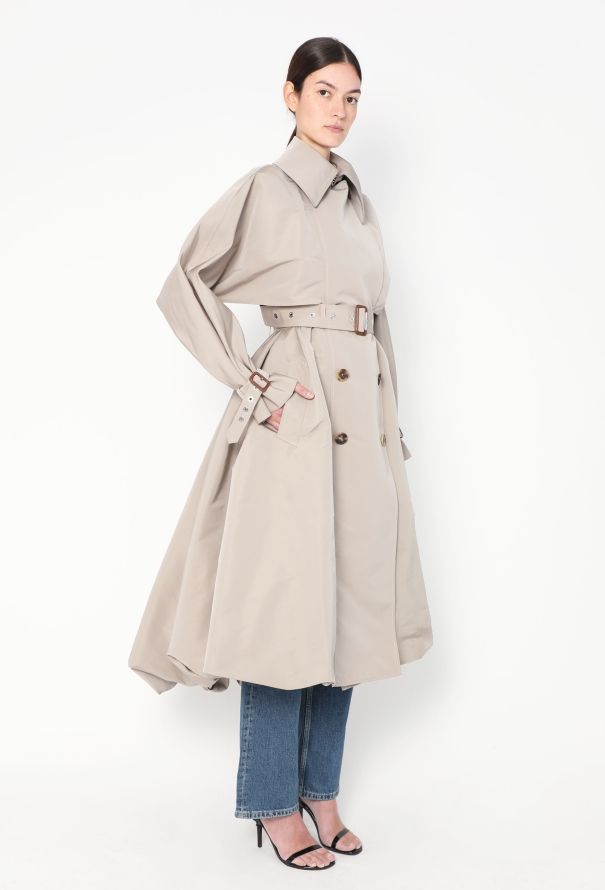 Alexander McQueen Pre-Fall 2021 Flared Trench - 5
